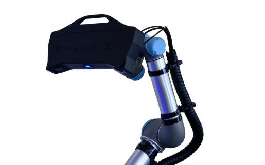 Skaner eviXscan 3D dla kobotów Universal Robots
